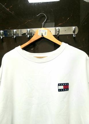 Новый свитшот реглан tommy jeans 2xl