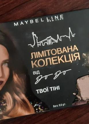 Палетка теней maybellene.1 фото