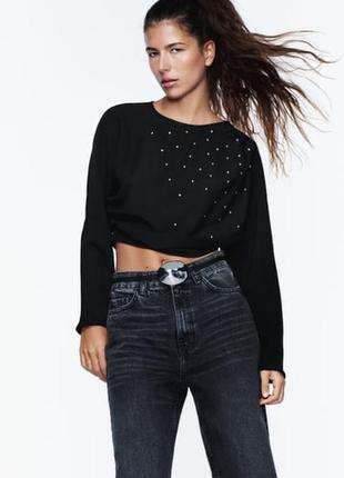 Кроп топ zara s