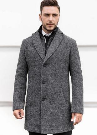 Чоловіче пальто класичне iclass1 фото