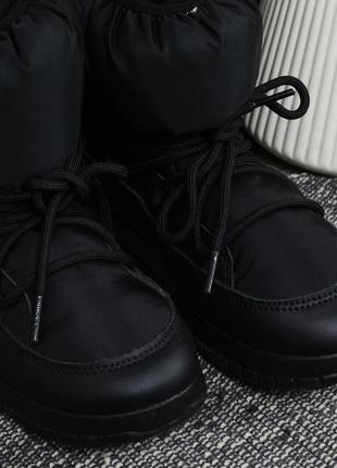 Нові чорні дуті теплі черевики new yorker5 фото