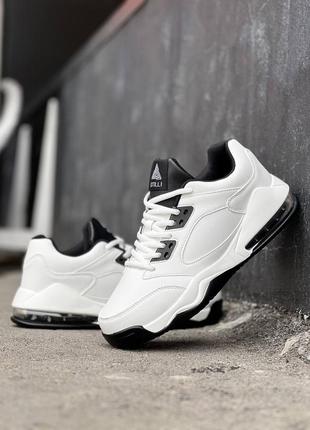 Чоловічі кросівки в чорно-білому кольорі👟