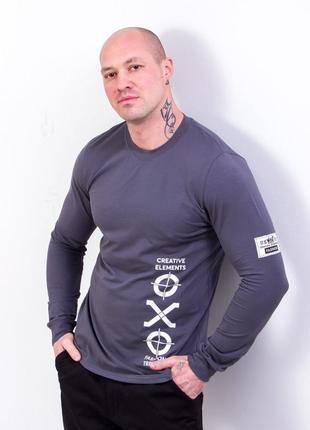 Джемпер, бавовняна легка кофта чоловіча, реглан з принтом, базовый джемпер кофта хлопковая мужская4 фото