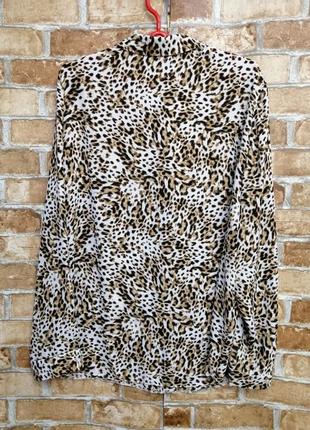 Блуза с леопардовым принтом6 фото