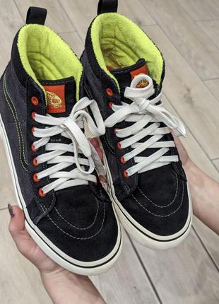 Водоотталкивающие кеды ванс vans sk8 high 38 р, в новом состоянии