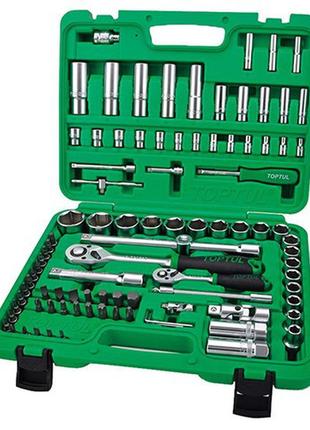 Набір автоінструментів 1/4", 1/2" 94ед. (6-гр.) toptul gcai094r