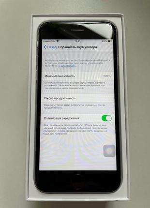 Продам iphone 6s 32 gb 100% акб