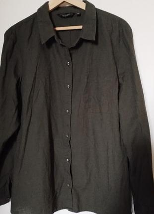 Рубашка/ коттон и лён