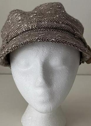 Peter grimm коричневый твидовая шерстяная шляпа женский размер маленький2 фото