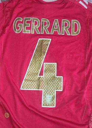 Футбольная футболка umbro england gerrard3 фото