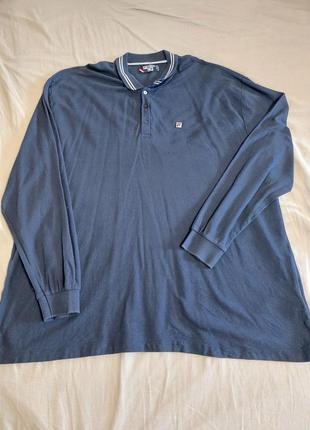 Кофта поло батал fila 4xl