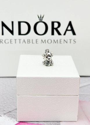 Срібна намистина pandora «цуцик лабрадора»