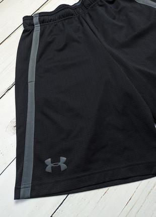 Мужские чёрные спортивные шорты under armour / андер армор оригинал4 фото