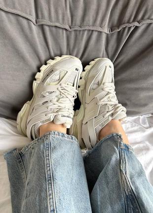 Balenciaga track white