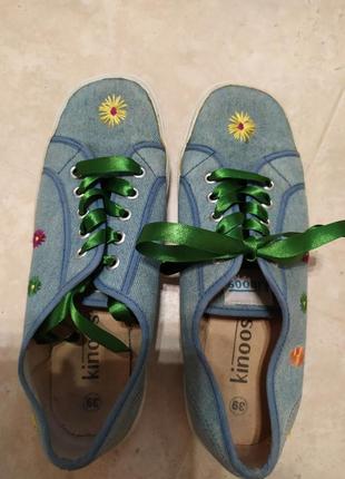 Кеды джинсовые kinoos 39размер