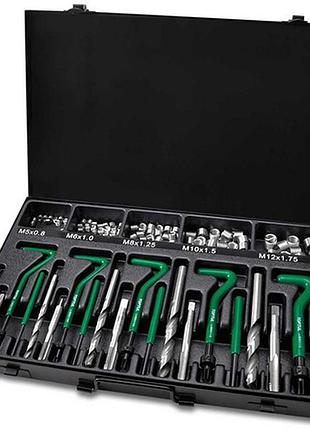 Набір для відновлення різьби toptul jgad130a 130ед. (m5,m6 m8,m10,m12)
