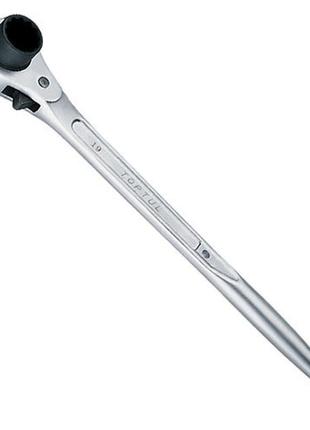 Ключ трещоточный силовий з подвійною головкою toptul 13х17мм aeah1317