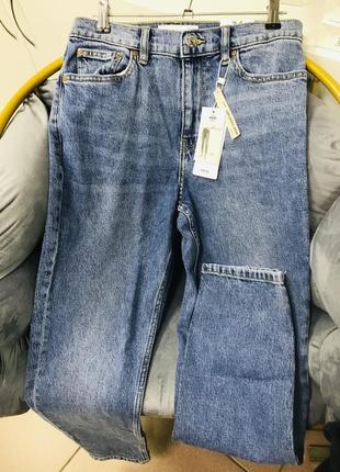 Джинси стрейч mom jeans mango6 фото