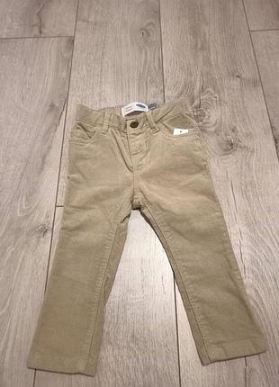 Штани для дівчинки вельветові