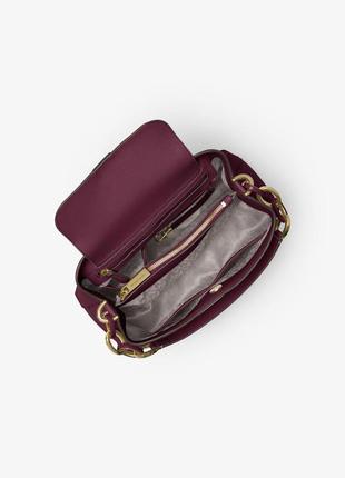 Сумка michael kors portia plum saffiano оригінал7 фото