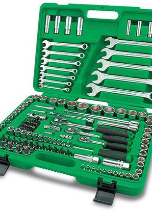 Професійний набір інструментів в кейсі 130ед. toptul gcai130b