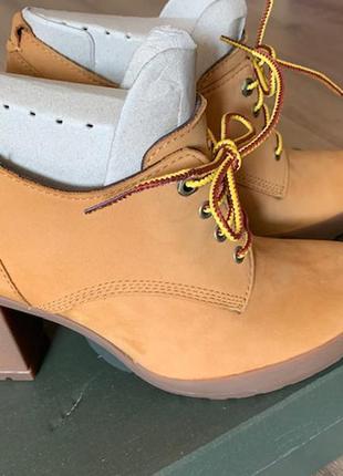 Шкіряні черевики timberland сша us8 24.5-25см нові1 фото