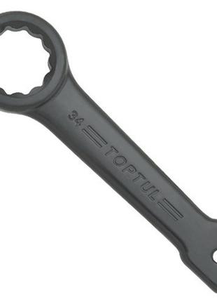 Ударний ключ накидний односторонній toptul 38мм aaar3838
