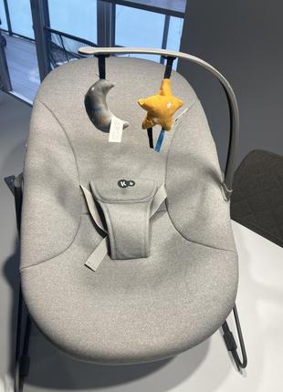 Крісло шезлонг-гойдалка для немовлят kinder kraft