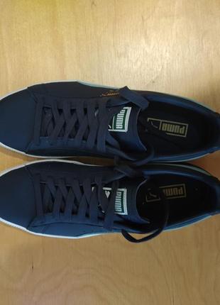 Кеди кросівки puma clyde core (navy) нові7 фото