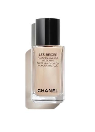 Chanel les beiges highlighting fluid флюид-хайлайтер1 фото