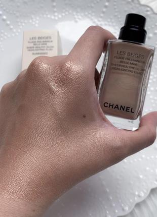Chanel les beiges highlighting fluid флюид-хайлайтер4 фото