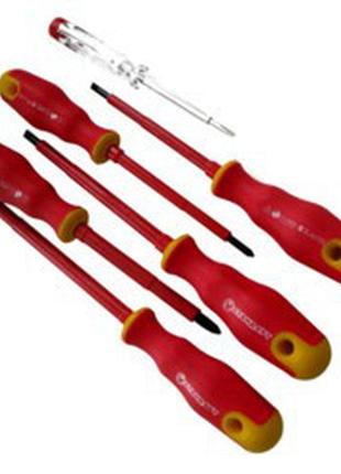 Набір діелектричних викруток (1000v) 6ед. стандарт isds0601