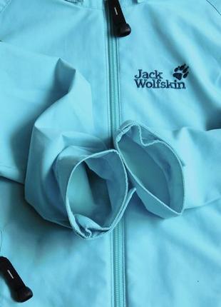 Плащ куртка jack wolfskin stormlock active, 5-6 лет6 фото