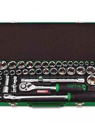 Комбінований набір інструментів toptul 1/2" (дюйм +метр.) 38ед. gcad3803