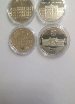 Монети 2 гривні україни, ігровий жетона, монети-медалі.8 фото