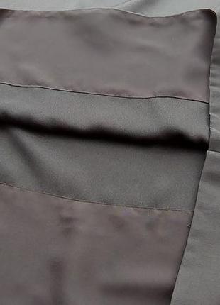 Стильная сатиновая юбка с карманами от h&m.4 фото