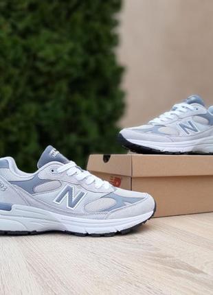 Мужские кроссовки new balance 993 grey 49 беланс серого цвета2 фото
