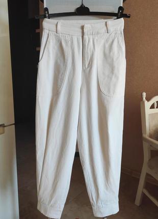Стильные лёгкие хлопковые штаны на лето
