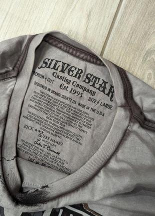 Коллекционная футболка silver star casting company m - l, в идеале3 фото