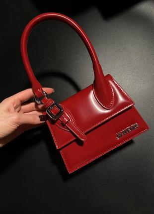Шикарна сумочка jacquemus le chiquito red