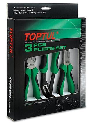 Набір плоскогубців toptul 3ед. gaae0303
