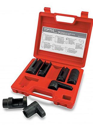Набор спецголовок toptul 7ед. jgai0701