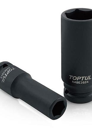 Голівка ударна глибока 1/2" 33мм toptul kabe1633