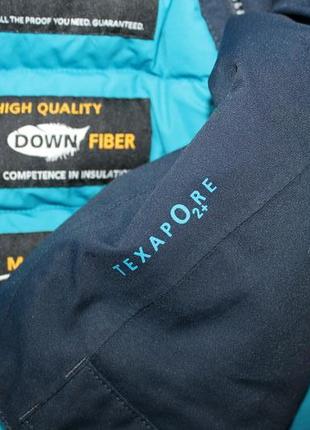 Пуховая куртка плотный зимний пуховик jack wolfskin troposphere df 02+ins jkt8 фото