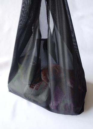 Эко торба маечка, многоразовый тканевый пакет, сумка майка6 фото