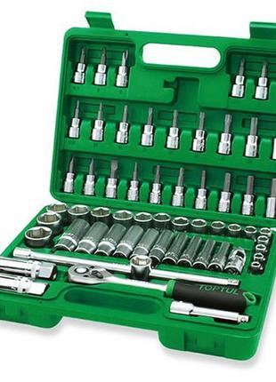 Набір інструменту в кейсі toptul 3/8" 60ед. gcai6001