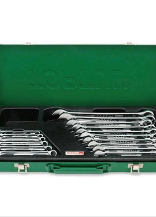 Набір ключів рожково-накидних toptul 16 шт. 6-24мм (кейс) gaad1603