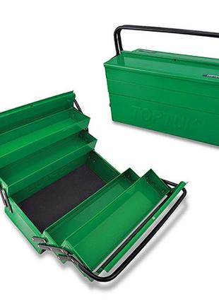 Металевий інструментальний ящик 5 секцій toptul tbac0502