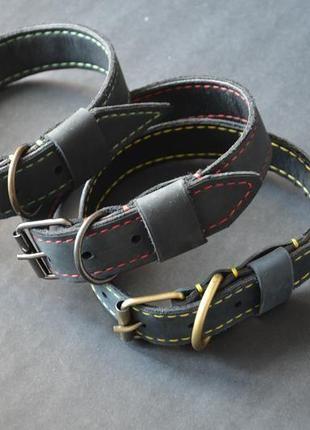 Кожаный ошейник для собаки