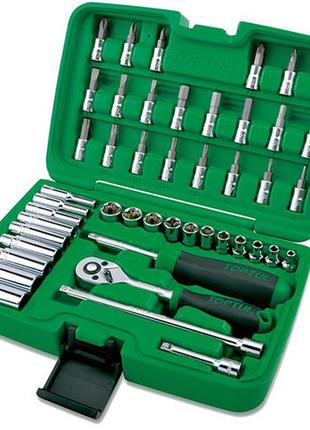 Професійний набір інструменту toptul 1/4" 46ед. gcai4601
